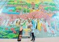 Bức tranh gốm cao nhất Việt Nam tại Hà Nội